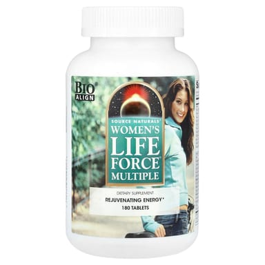 Мультивитаминный комплекс Life Force Source Naturals Women's Life Force® Multiple, 180 таблеток
