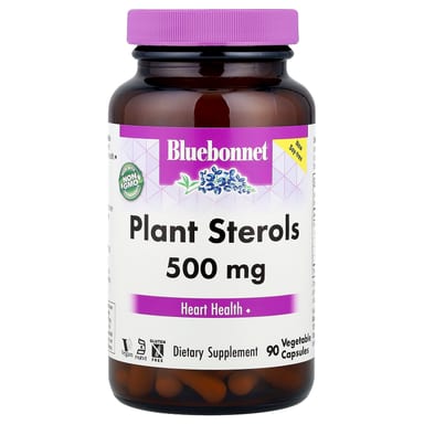 Растительные стеролы Bluebonnet Nutrition, 90 растительных капсул
