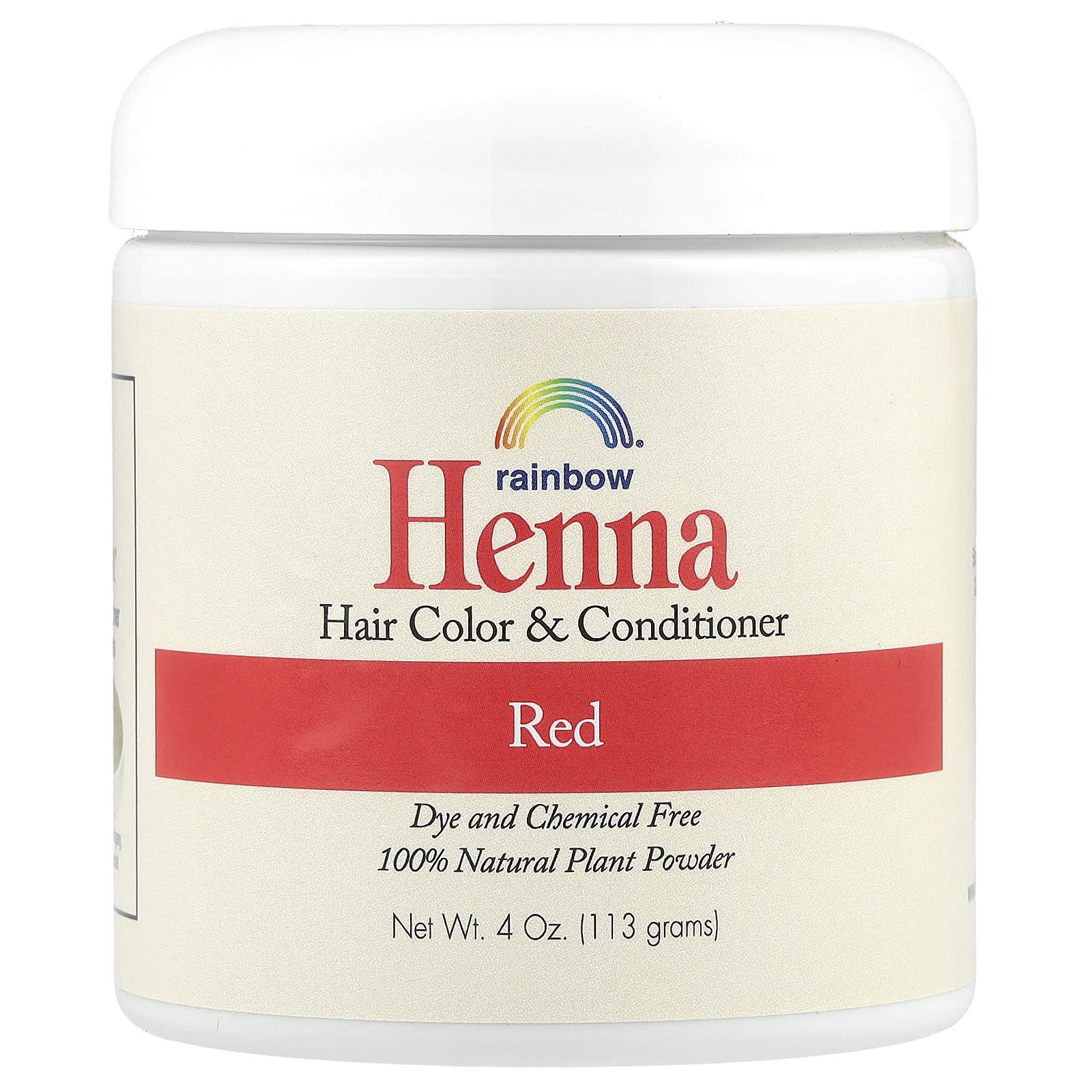 Кондиционер Rainbow Research Henna Hair Color and Red, 113 г