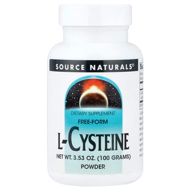 L-цистеин Source Naturals L-Cysteine Powder Free-Form, 100 г, порошок