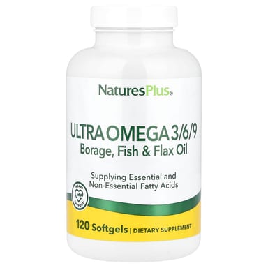 Омега-3 NaturesPlus Ultra /6/9, 120 мягких капсул