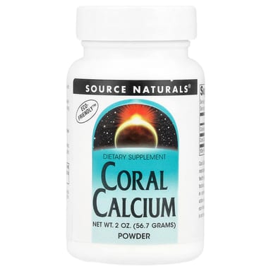 Кальций Source Naturals Coral Powder, 56.7 г, порошок