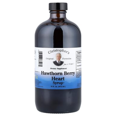 Сироп Christopher's Original Formulas, вкус Hawthorn Berry Heart Syrup, 472 мл