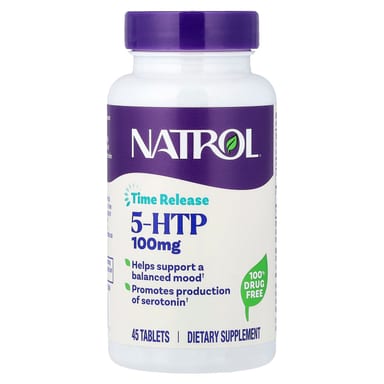 5-HTP Natrol 5-HTP Time Release, 45 таблеток