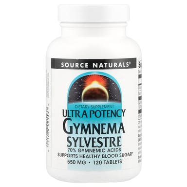 Джимнема Source Naturals Ultra Potency, 120 таблеток