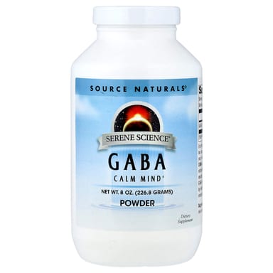 Порошок Source Naturals Serene Science® GABA, 226.8 г