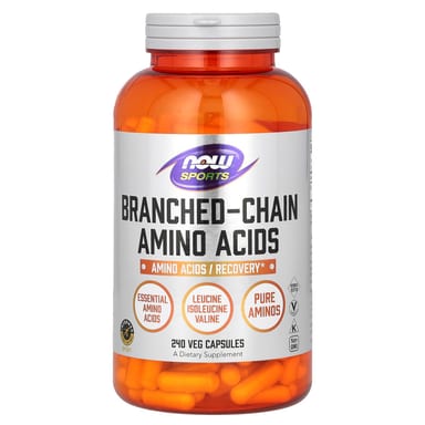 Аминокислота NOW Foods Sports Branched-Chain, 240 растительных капсул