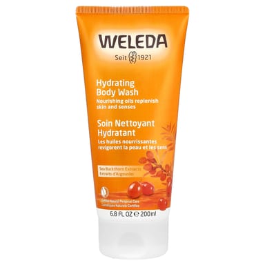 Гель для душа Weleda Hydrating Sea Buckthorn Extracts, 200 мл