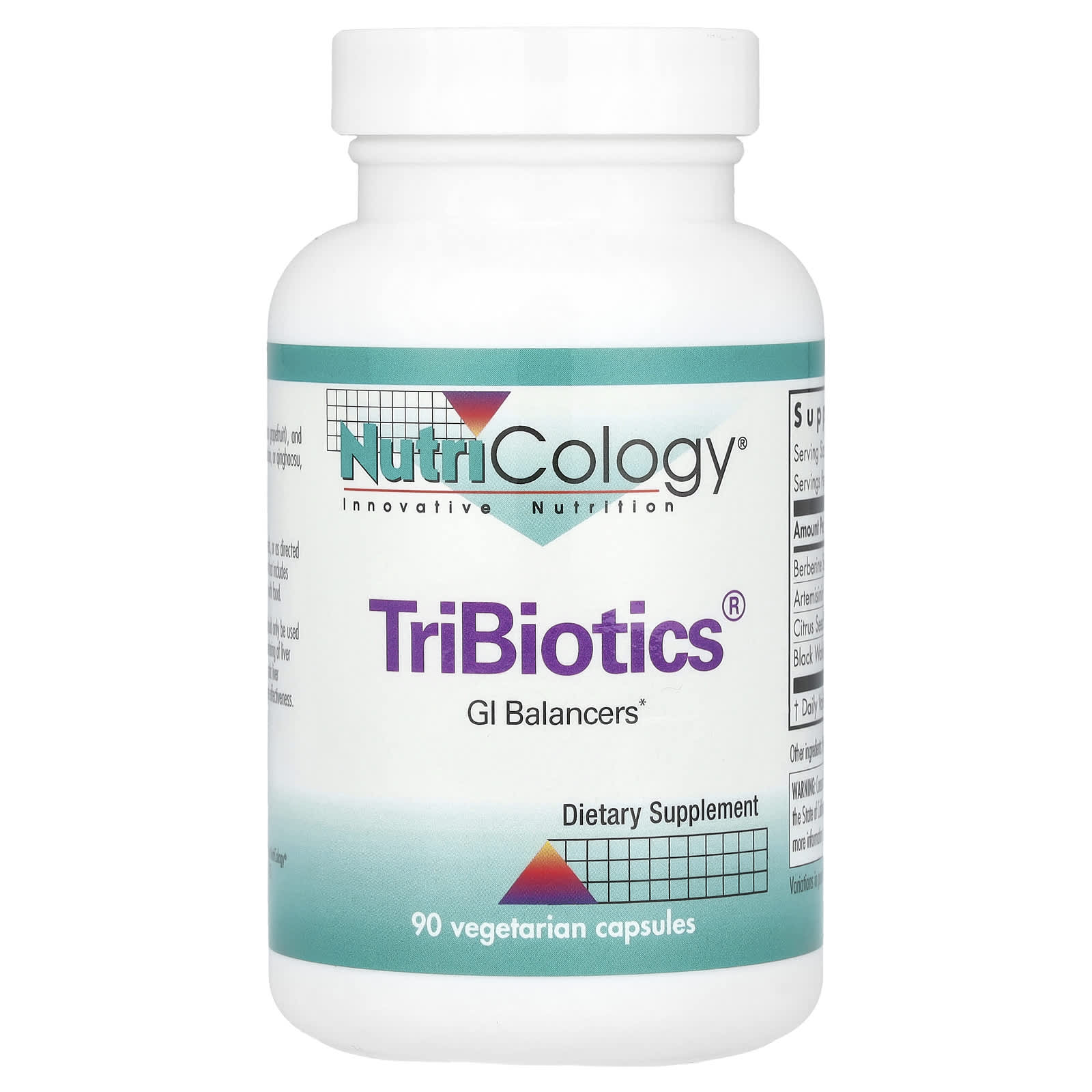 Трибиотики Nutricology, 90 вегетарианских капсул
