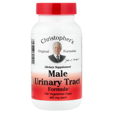 Комплекс Christopher's Original Formulas Male Urinary Tract, оттенок 100 Vegetarian Caps, 460 мг
