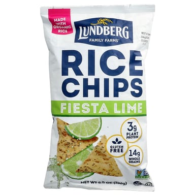 Чипсы Lundberg Rice Fiesta Lime, 156 г