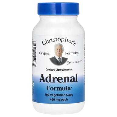 Комплекс Christopher's Original Formulas Adrenal, оттенок 100 Vegetarian Caps