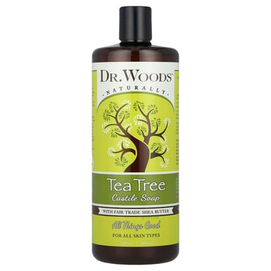 Чай Dr. Woods Tree Castile Soap with Fair Trade Shea Butter, 946 мл