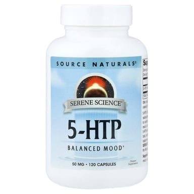 5-HTP Source Naturals 5-HTP, 50 мг, 120 капсул
