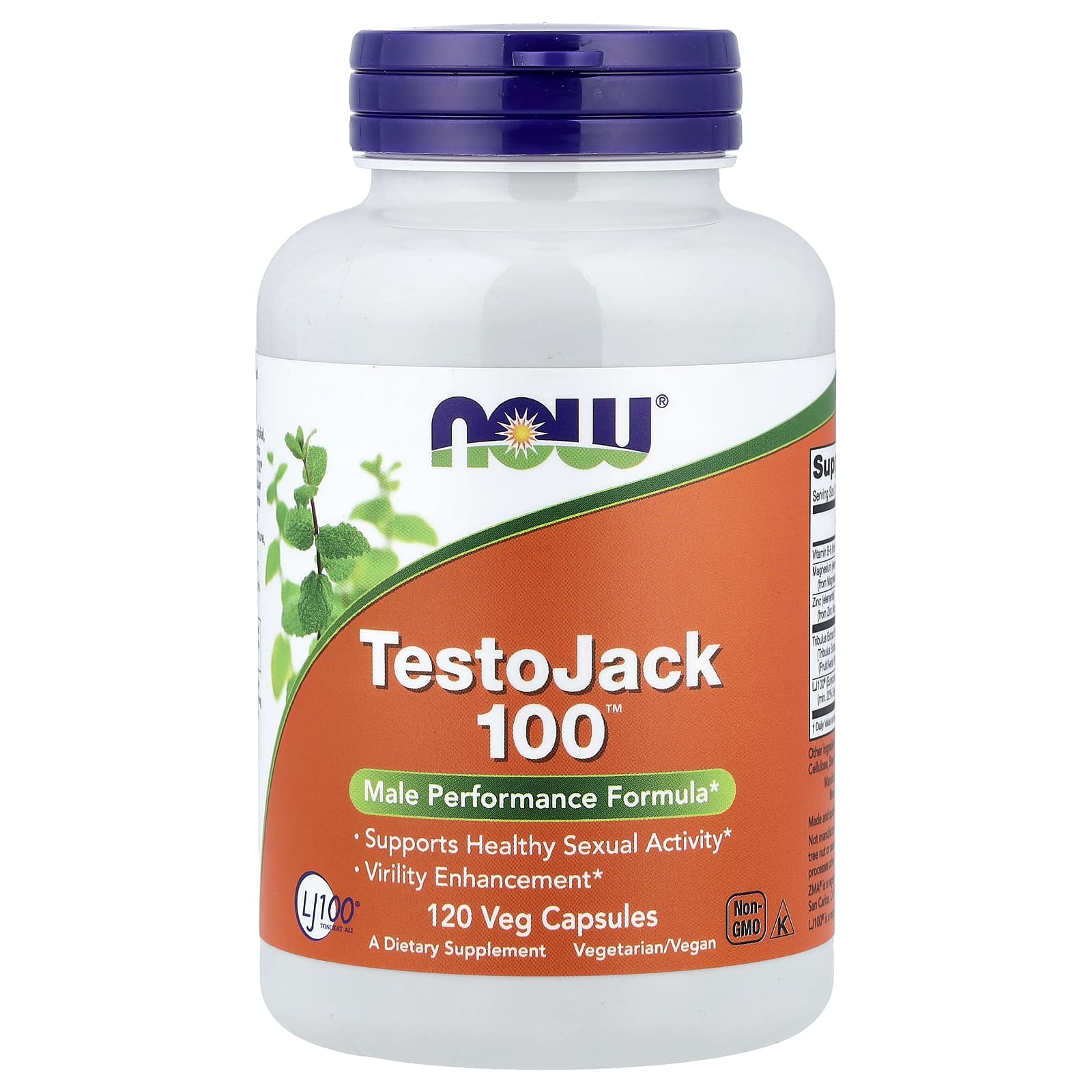 Комплекс TestoJack NOW Foods™, 120 растительных капсул