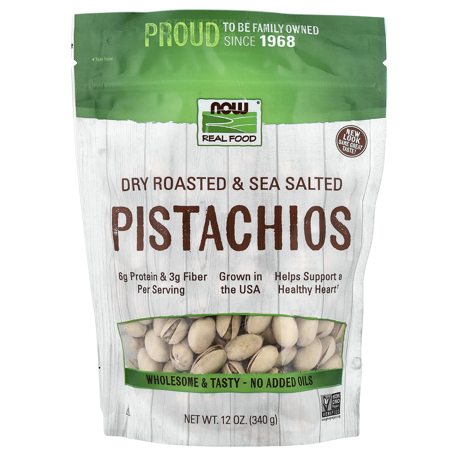 Фисташки NOW Foods, 340 г