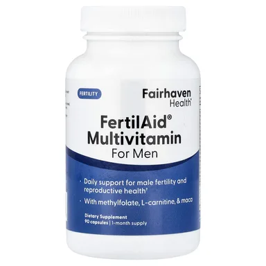 Фото товара: Мультивитамины Fairhaven Health FertilAid® for Men, 90 капсул