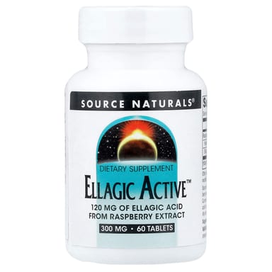 Эллаговая кислота / комплекс Ellagic Active Source Naturals™, 60 таблеток