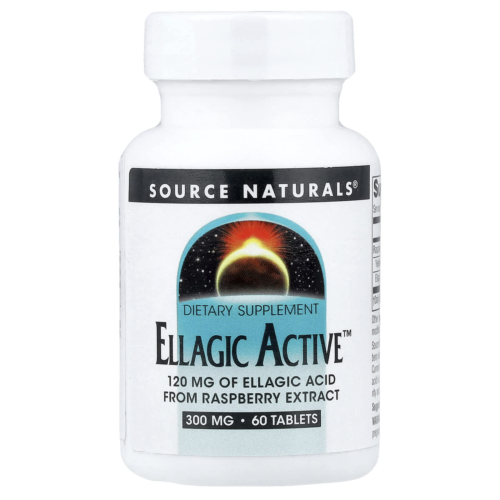 Эллаговая кислота / комплекс Ellagic Active Source Naturals™, 60 таблеток