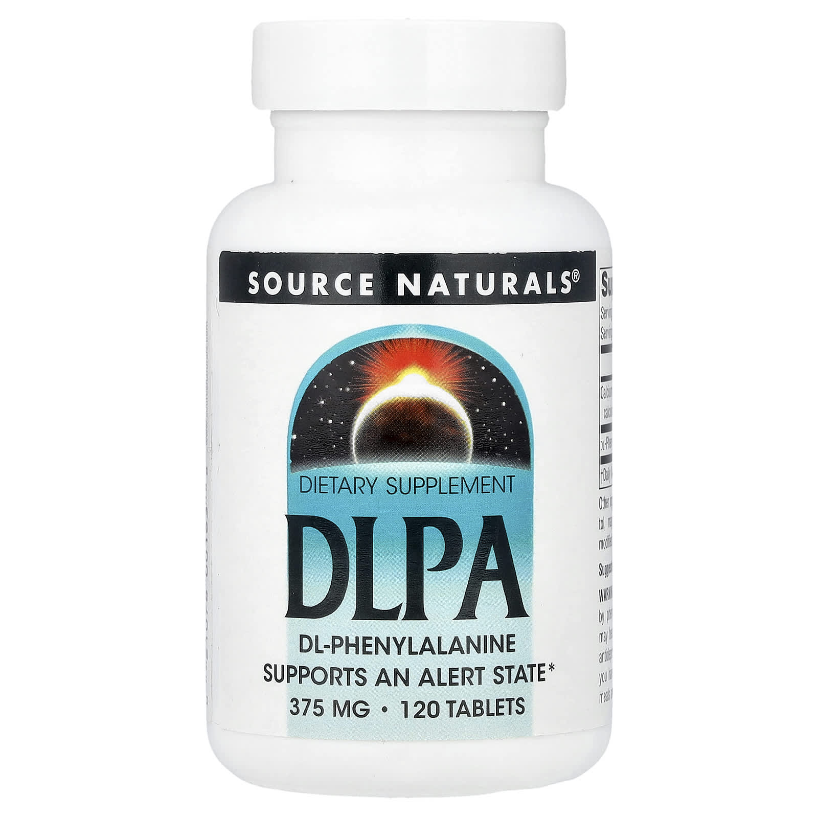 DLPA Source Naturals, 120 таблеток
