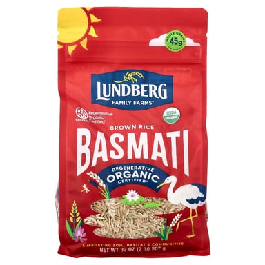 Рис Lundberg Basmati Brown, 907 г