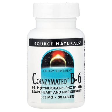 Витамин B6 Source Naturals Coenzymated™ B-6, 30 таблеток