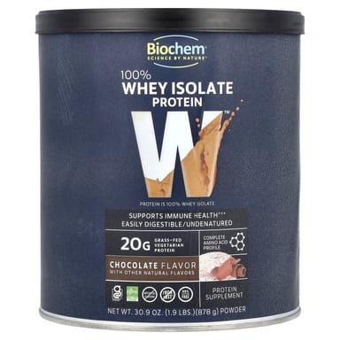 Сывороточный протеин Biochem Isolate Protein, вкус Chocolate, 878 г