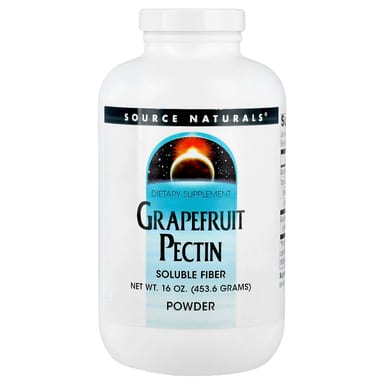 Грейпфрутовый пектин Source Naturals, вкус Grapefruit Pectin Powder, 453.6 г, порошок