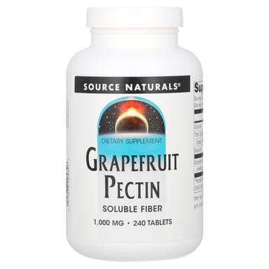 Грейпфрутовый пектин Source Naturals, вкус Grapefruit Pectin, 333 мг, 240 таблеток