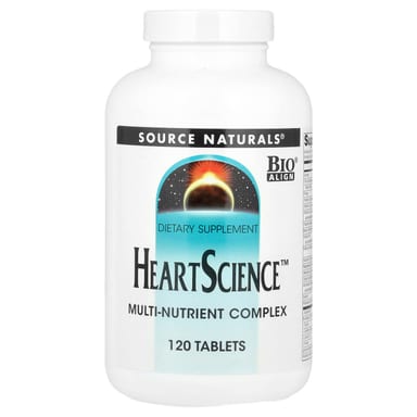 Комплекс Source Naturals HeartScience™ Multi-Nutrient, 120 таблеток