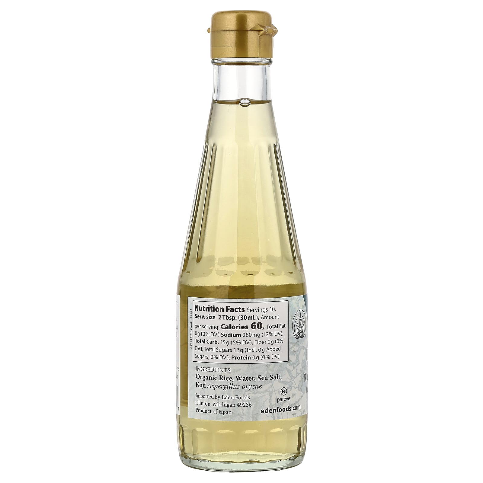 Рис Eden Foods Mirin Cooking Wine, 300 мл — фото 2