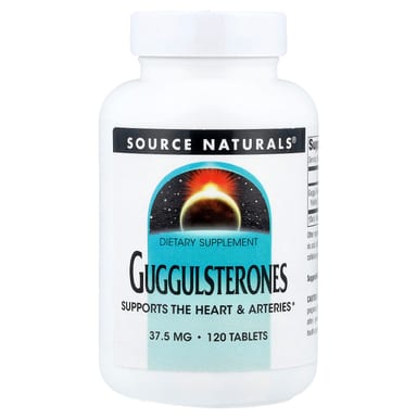 Гуггулстероны Source Naturals, 37.5 мг, 120 таблеток