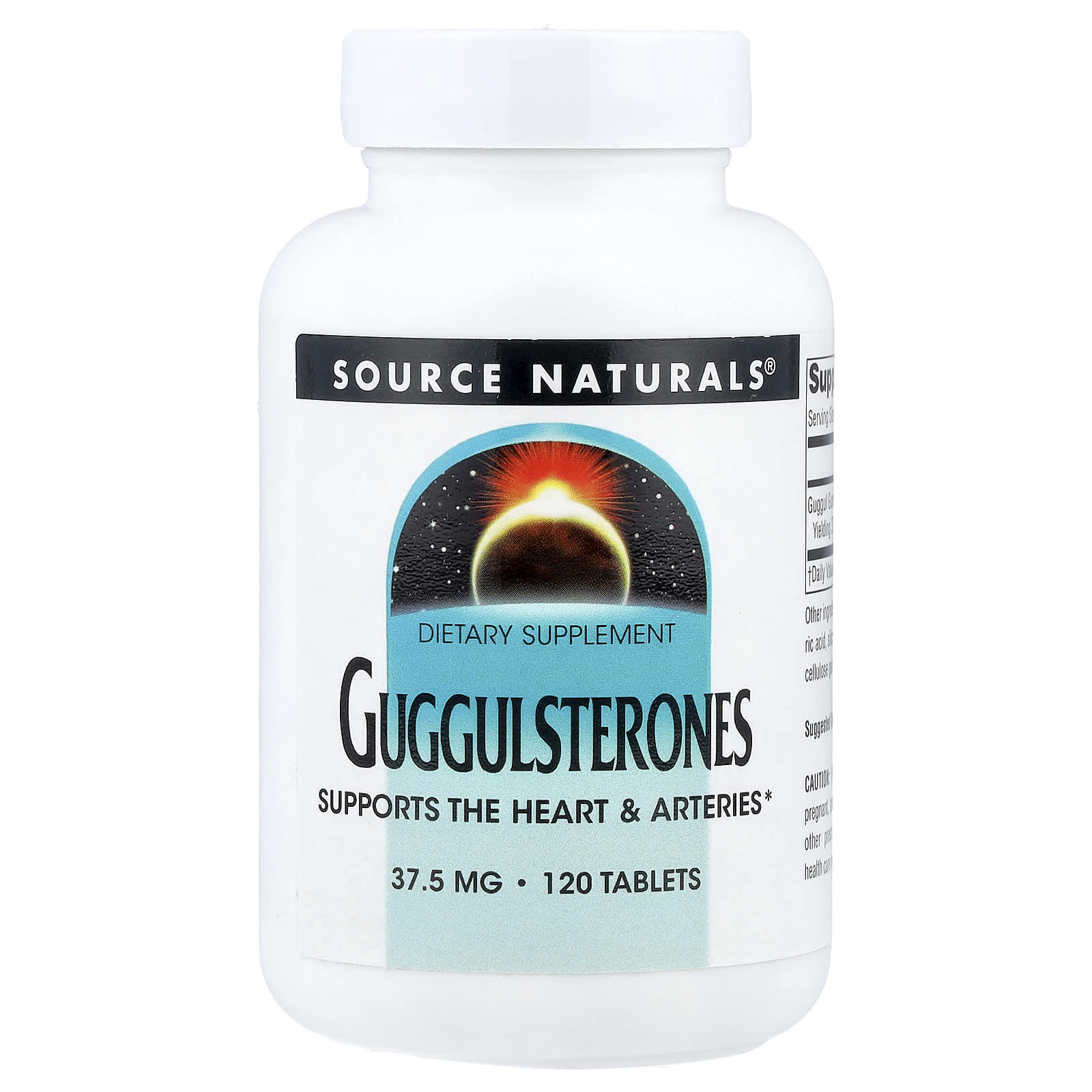 Гуггулстероны Source Naturals, 37.5 мг, 120 таблеток