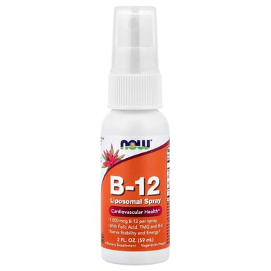 Спрей NOW Foods B-12 Liposomal, 59 мл