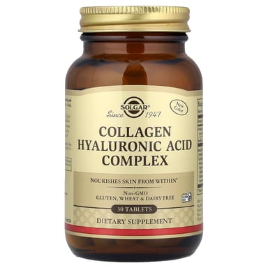Гиалуроновая кислота Solgar Collagen Complex, 30 таблеток