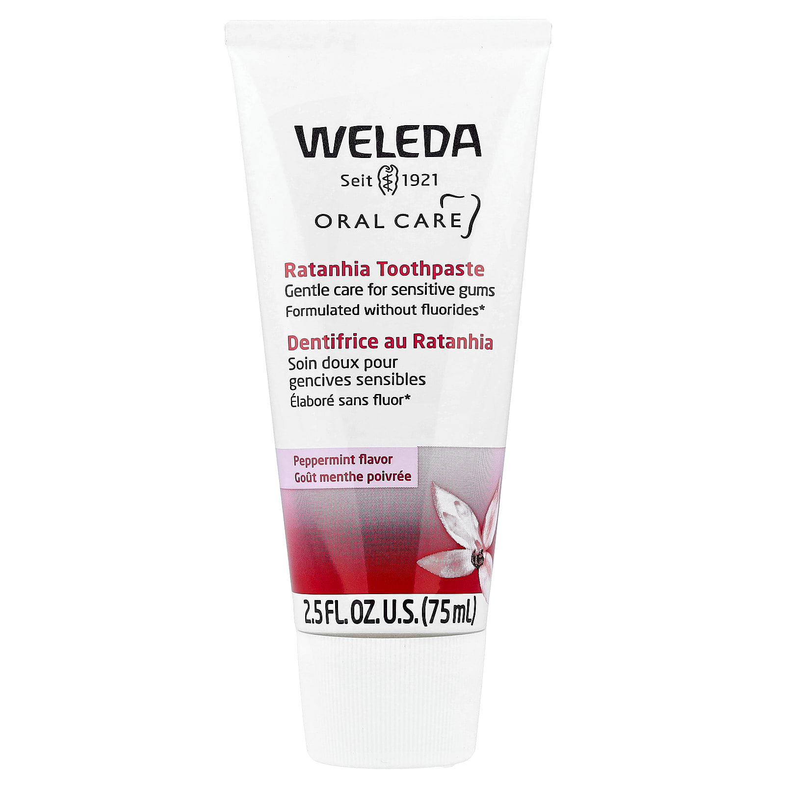 Зубная паста Weleda Oral Care Ratanhia, оттенок Peppermint, 75 мл — фото 3