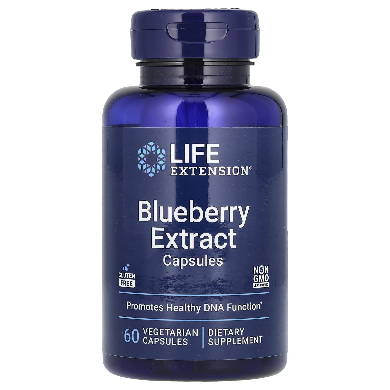 Экстракт черники Life Extension Capsules, 60 растительных капсул — фото 2