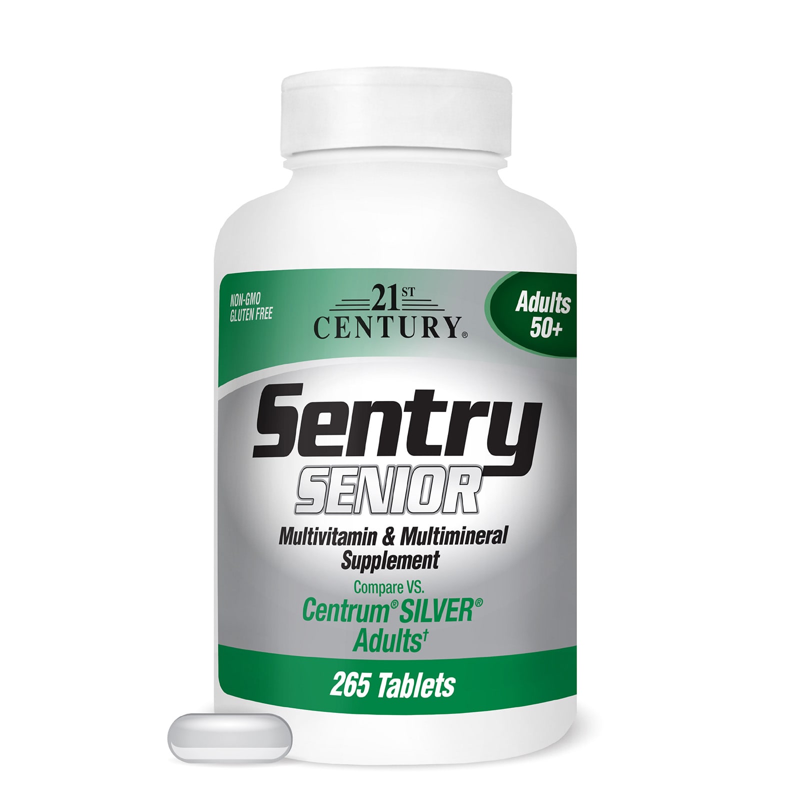 Мультивитамины 21st Century Sentry Senior & Multimineral Supplement Adults 50+, 265 таблеток — фото 3