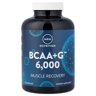 BCAA MRM Nutrition +G™ 6000, 150 капсул