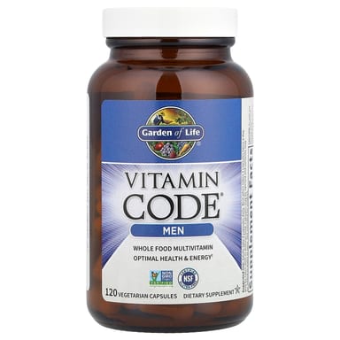 Мультивитамины Garden of Life Vitamin Code® Whole Food for Men, 120 растительных капсул