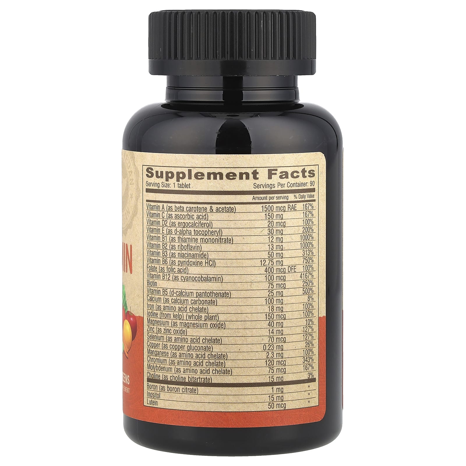 Мультивитаминно-минеральный комплекс Deva Vegan Supplement One Daily 90 Coated Tablets, таблетки — фото 2