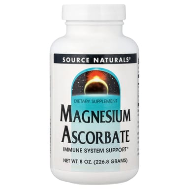 Магний Source Naturals Ascorbate, 226.8 г