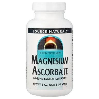 Фото товара: Магний Source Naturals Ascorbate, 226.8 г