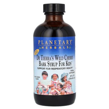 Сироп Planetary Herbals Dr. Tierra's Wild Cherry Bark For Wild Cherry, 236.56 мл