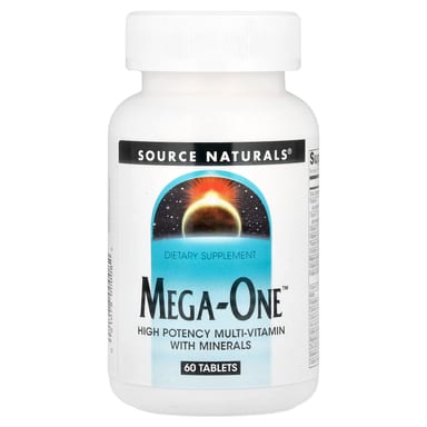 Мультивитаминный комплекс Mega-One Source Naturals Mega-One™, 60 таблеток