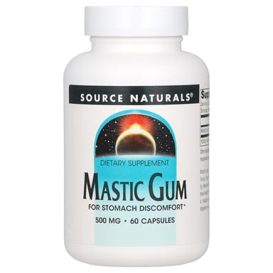 Мастиковая смола Source Naturals, 500 мг, 60 капсул