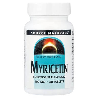 Мирицетин Source Naturals, 100 мг, 60 таблеток