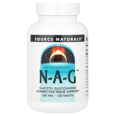 N-ацетилглюкозамин Source Naturals N-A-G™, 500 мг, 120 таблеток