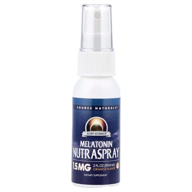 Мелатонин Source Naturals Sleep Science® NutraSpray, вкус Orange, 59.14 мл