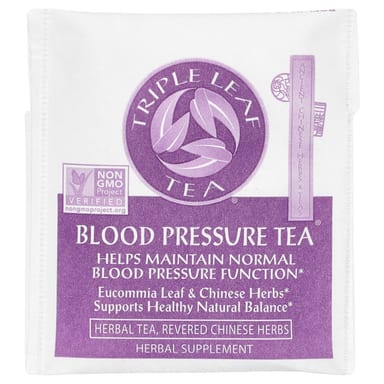 Травяной чай Triple Leaf Tea Blood Pressure 20 Tea Bags, 30 г, чайные пакетики